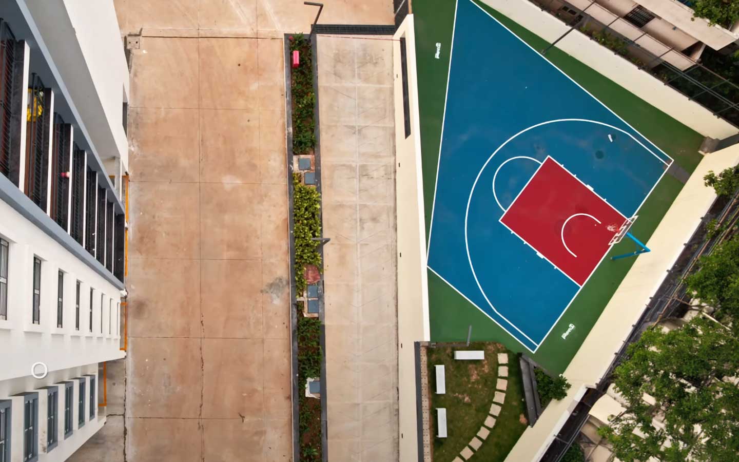 Basketball court